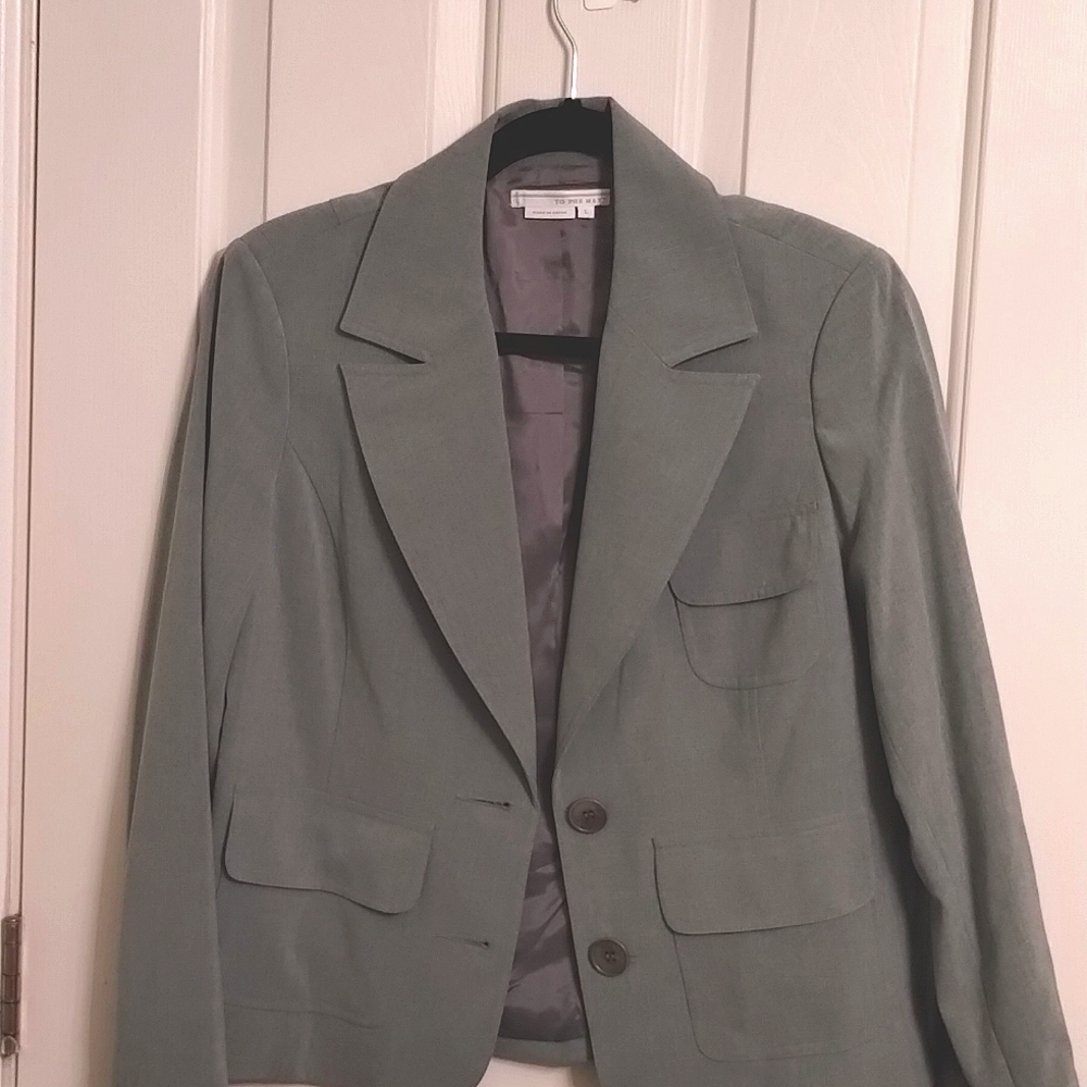 Gray To The Max Blazer